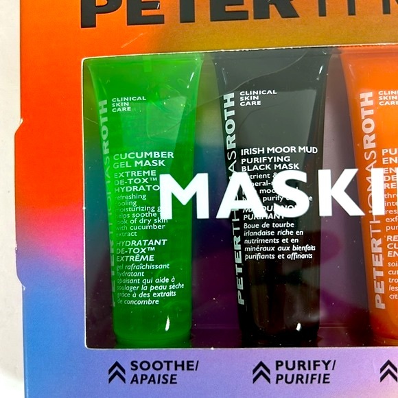 Peter Thomas Roth NWT 5 Piece Facial Mini Masking Kit Made in USA Travel Size - Picture 5 of 9